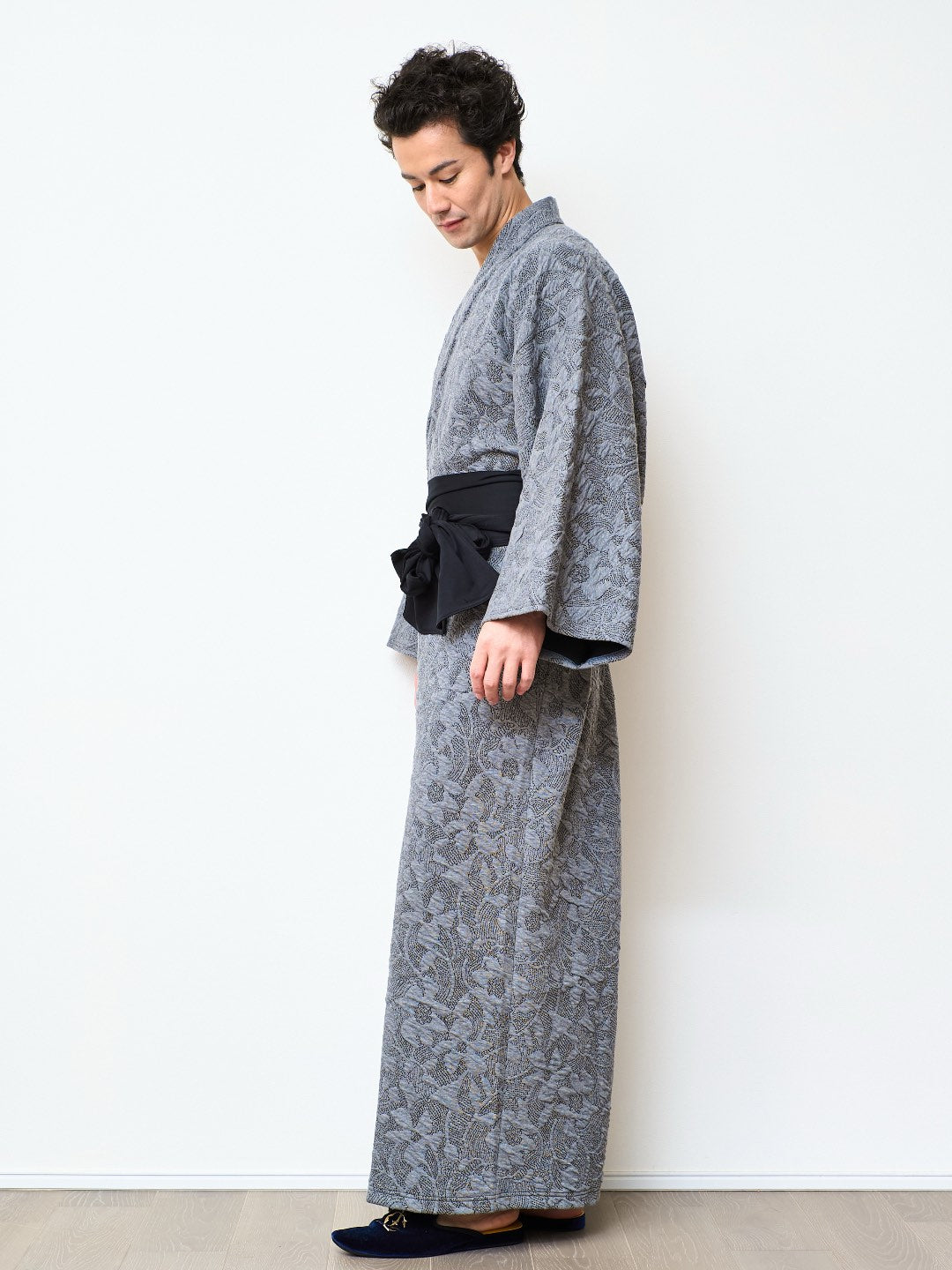 YUKATA 刺子ジャガード (GLEY) MEN