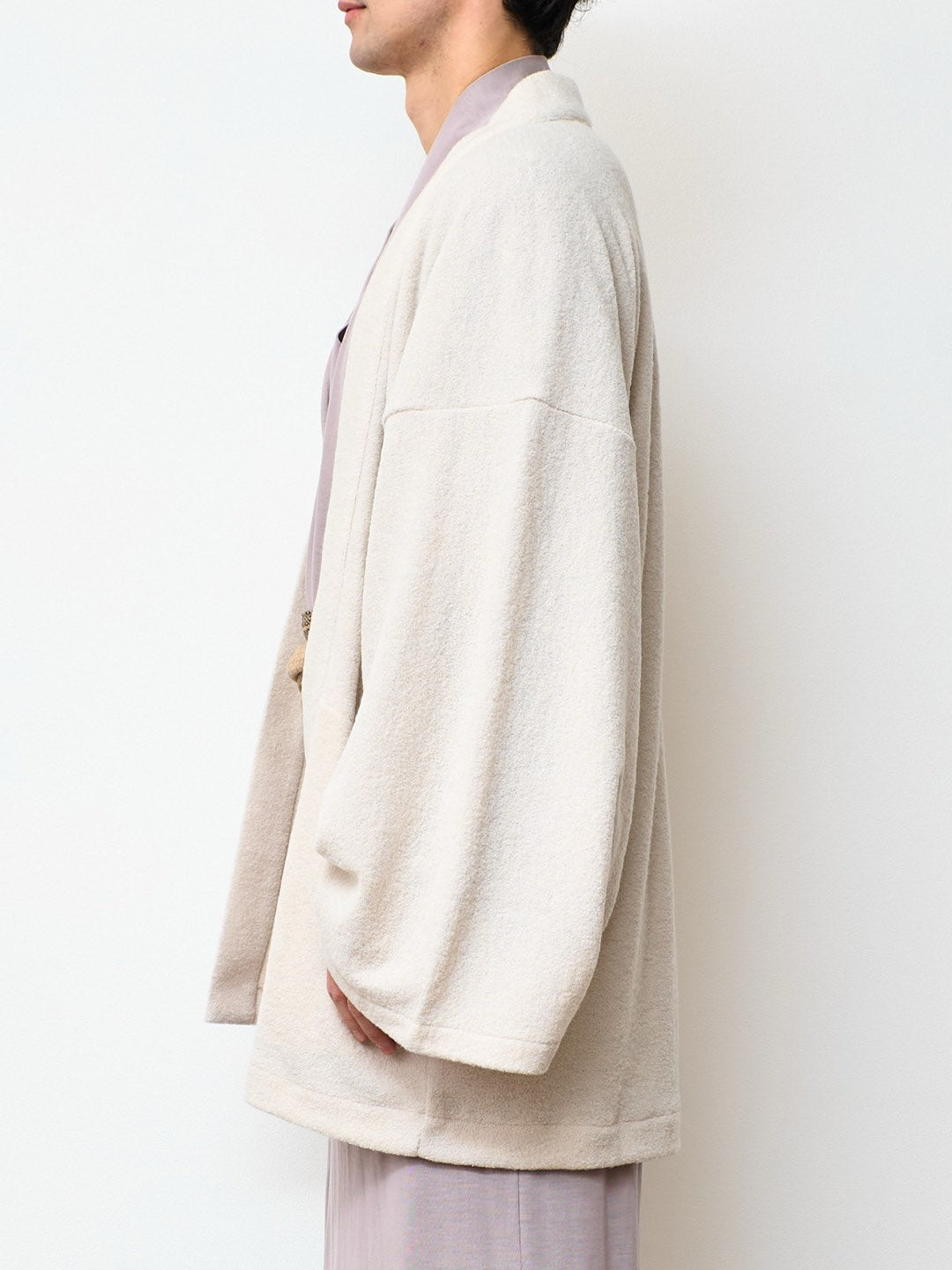 【11月中旬以降発送】HAORI カーディガン Wool (White)