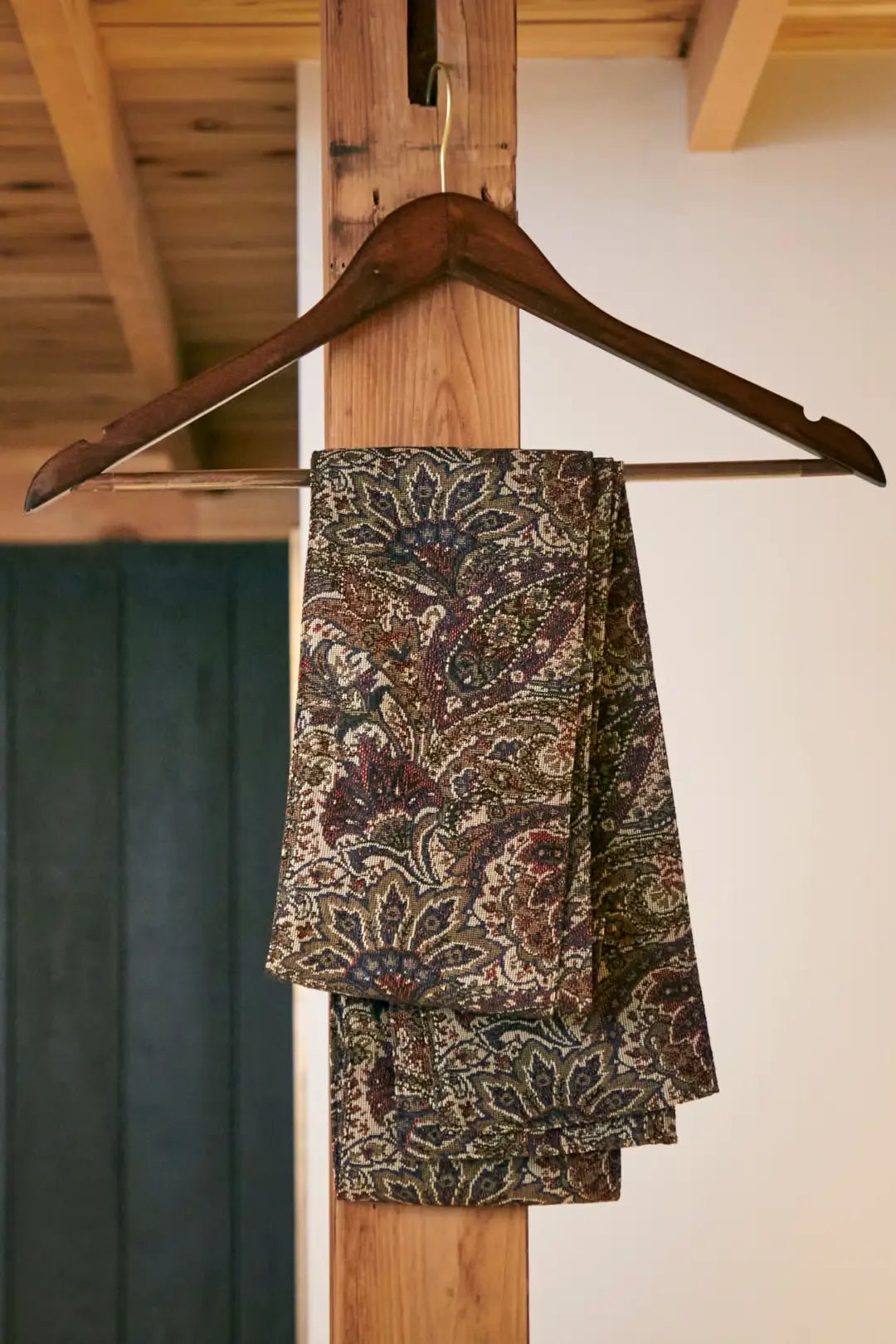 外帯(ゴブラン)−ペイズリー− Obi Belt for Outing (Gobelins) - Paisley - Nanafu|YUKATA Roomwear