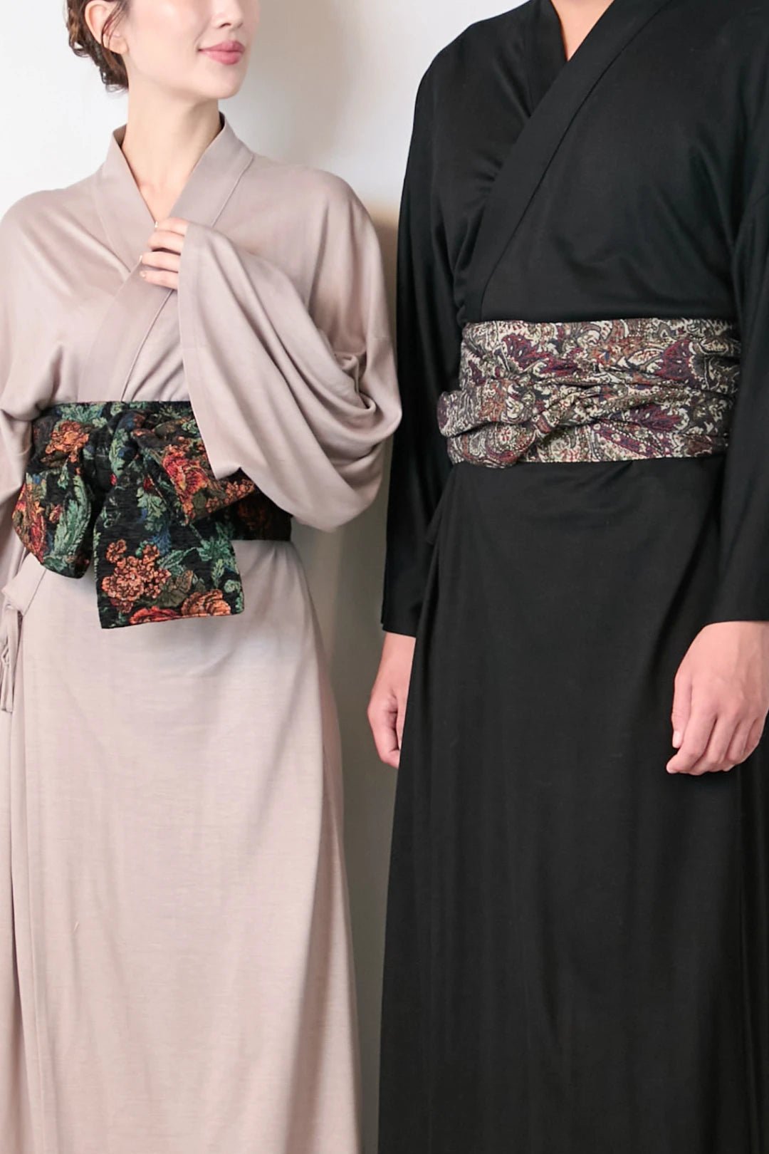 外帯(ゴブラン)−ペイズリー− Obi Belt for Outing (Gobelins) - Paisley - Nanafu|YUKATA Roomwear