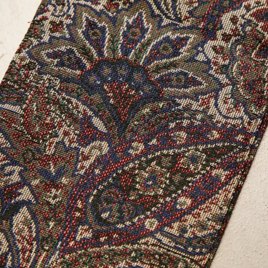 外帯(ゴブラン)−ペイズリー− Obi Belt for Outing (Gobelins) - Paisley - Nanafu|YUKATA Roomwear