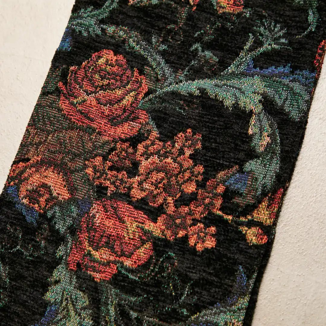 外帯(モールゴブラン)−フラワー− Obi Belt for Outing (Mole Gobelins) - Paisley - Nanafu|YUKATA Roomwear