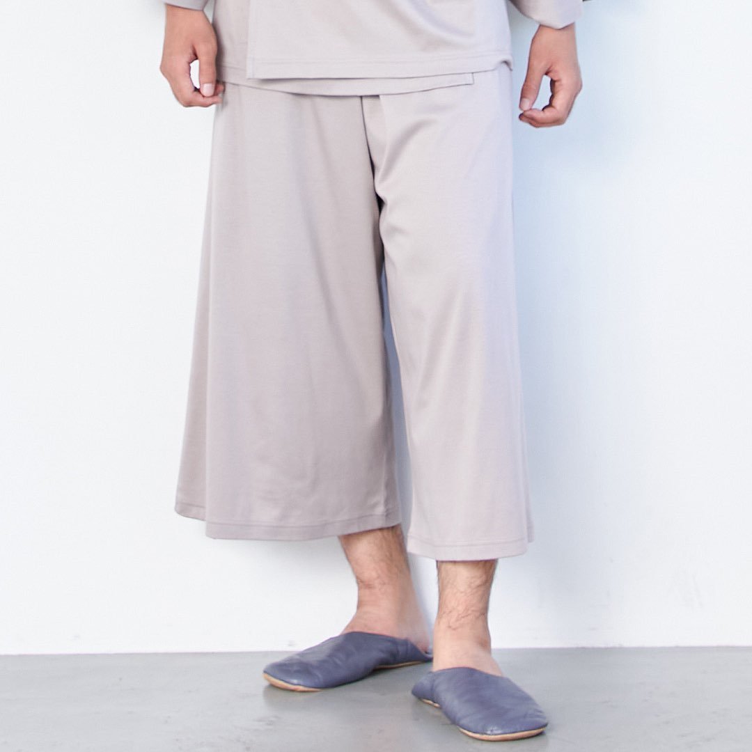 【10月上旬発送予定】【ボトムス】浴衣ルームウェア・セパレート - 光悦茶(こうえつちゃ)・モカベージュ - Nanafu|YUKATA Roomwear