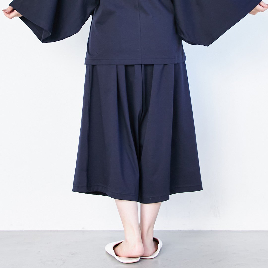 【10月上旬発送予定】【ボトムス】浴衣ルームウェア・セパレート - ネイビー・留紺(とまりこん) - Nanafu|YUKATA Roomwear
