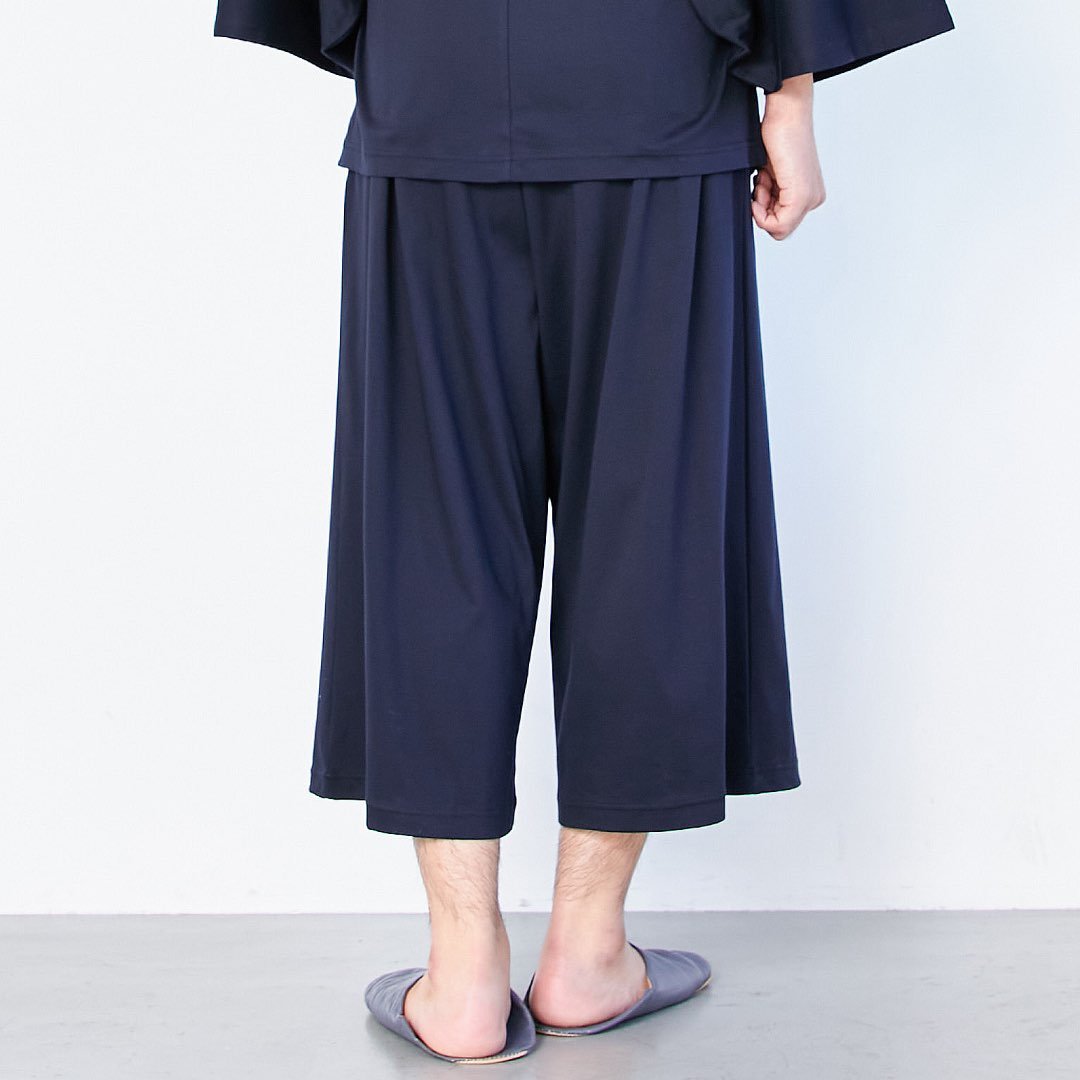 【10月上旬発送予定】【ボトムス】浴衣ルームウェア・セパレート - ネイビー・留紺(とまりこん) - Nanafu|YUKATA Roomwear