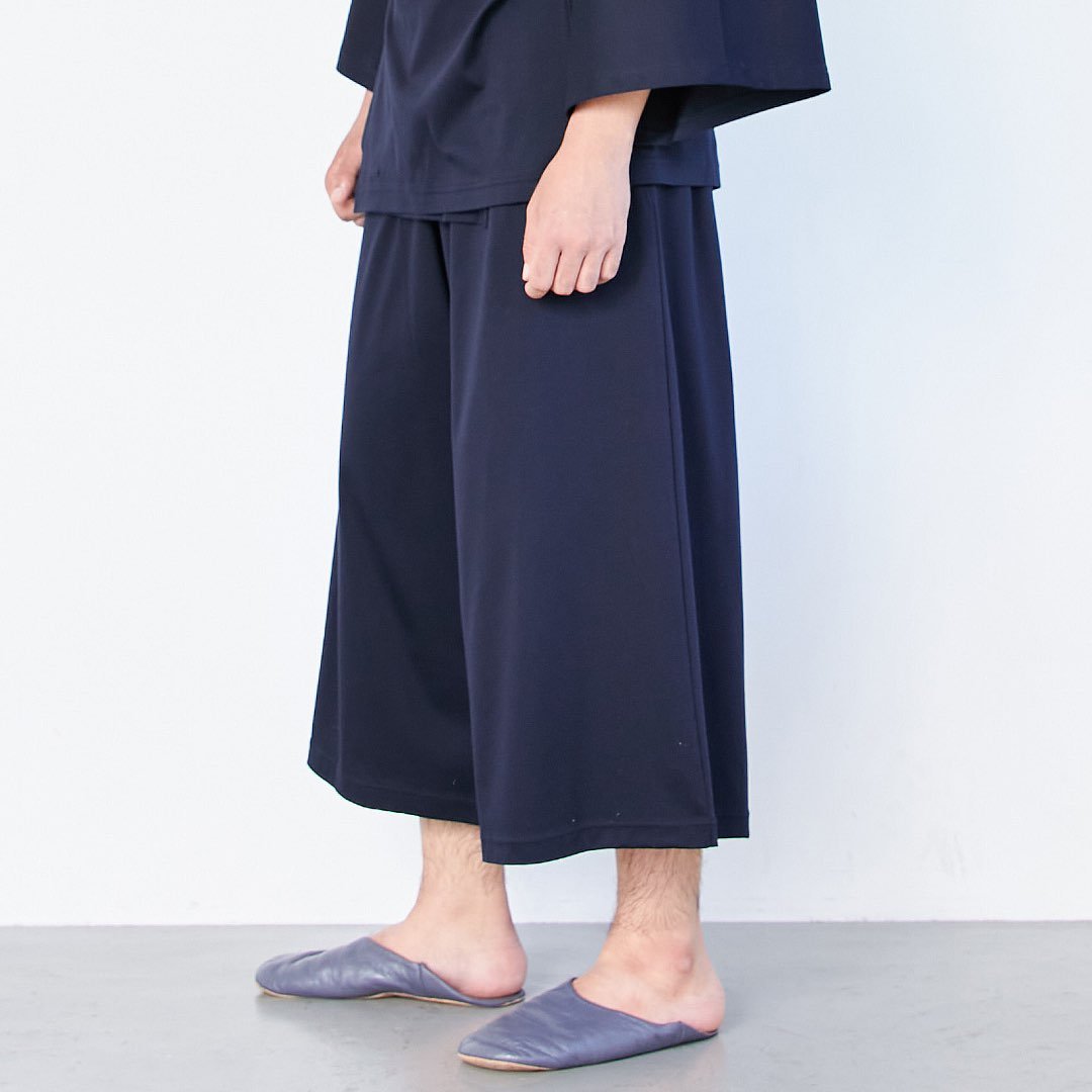 【10月上旬発送予定】【ボトムス】浴衣ルームウェア・セパレート - ネイビー・留紺(とまりこん) - Nanafu|YUKATA Roomwear