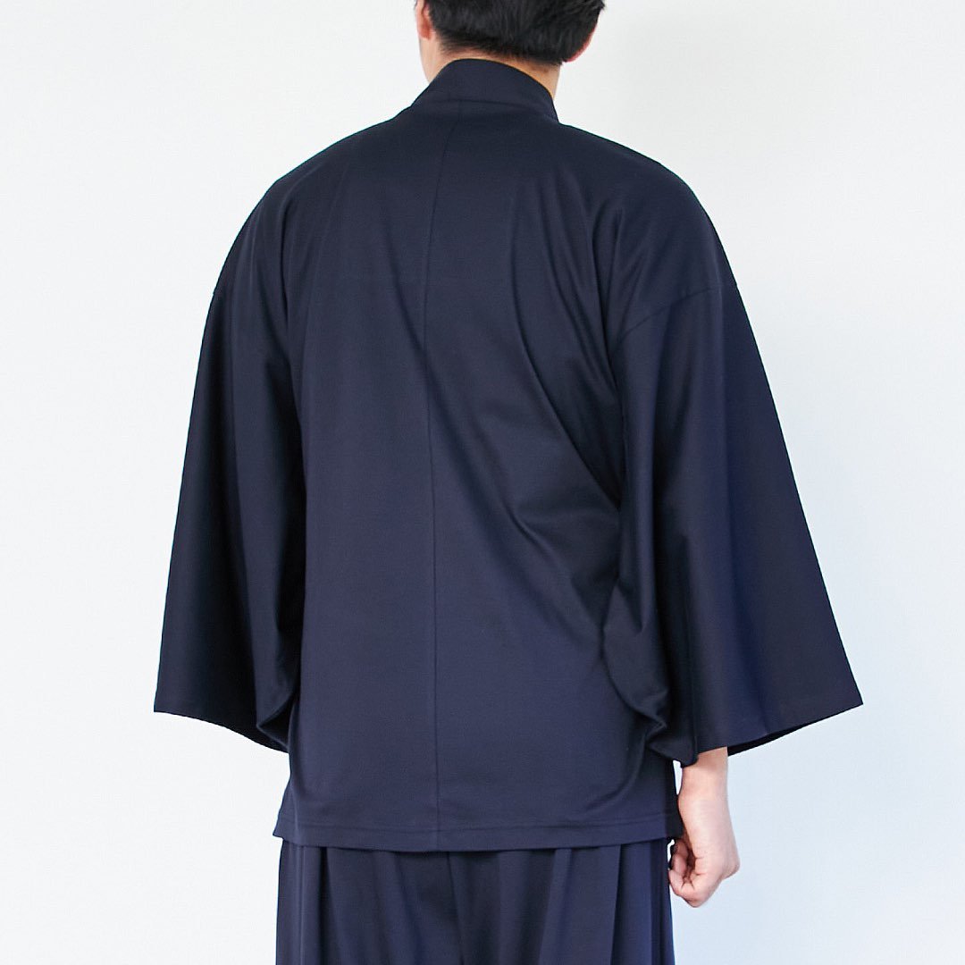 【10月上旬発送予定】【トップス】浴衣ルームウェア・セパレート - ネイビー・留紺(とまりこん) - Nanafu|YUKATA Roomwear