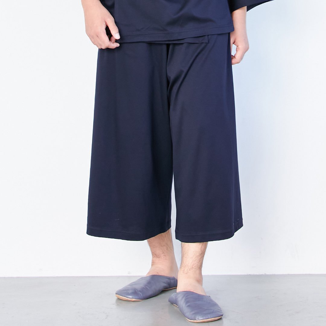 【10月上旬発送予定】【セットアップ】浴衣ルームウェア・セパレート - ネイビー・留紺(とまりこん) - Nanafu|YUKATA Roomwear