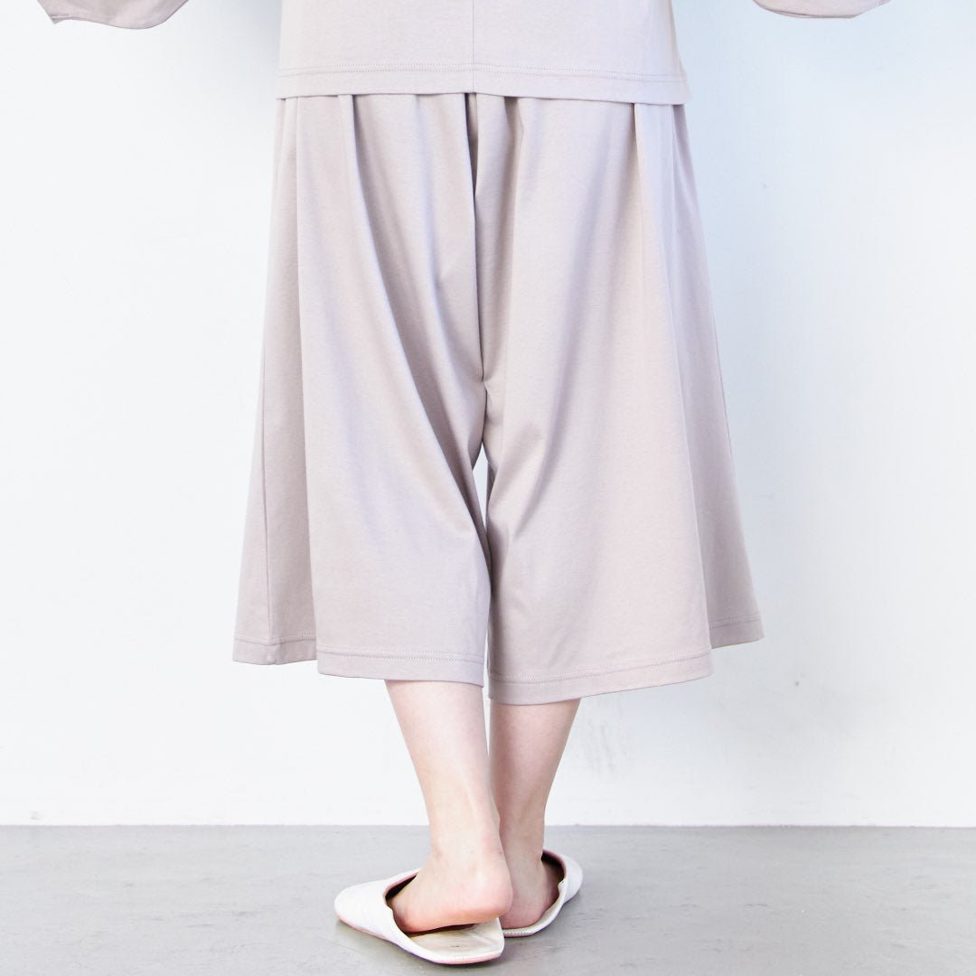 【10月上旬発送予定】【ボトムス】浴衣ルームウェア・セパレート - モカベージュ ・・光悦茶(こうえつちゃ)- - Nanafu|YUKATA Roomwear