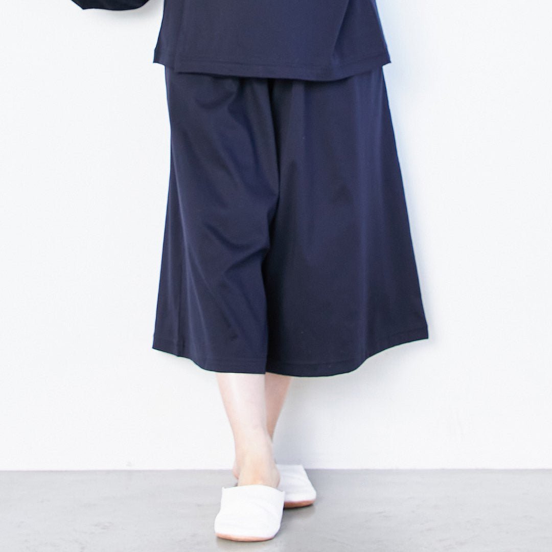 【10月上旬発送予定】【ボトムス】浴衣ルームウェア・セパレート - ネイビー・留紺(とまりこん) - Nanafu|YUKATA Roomwear