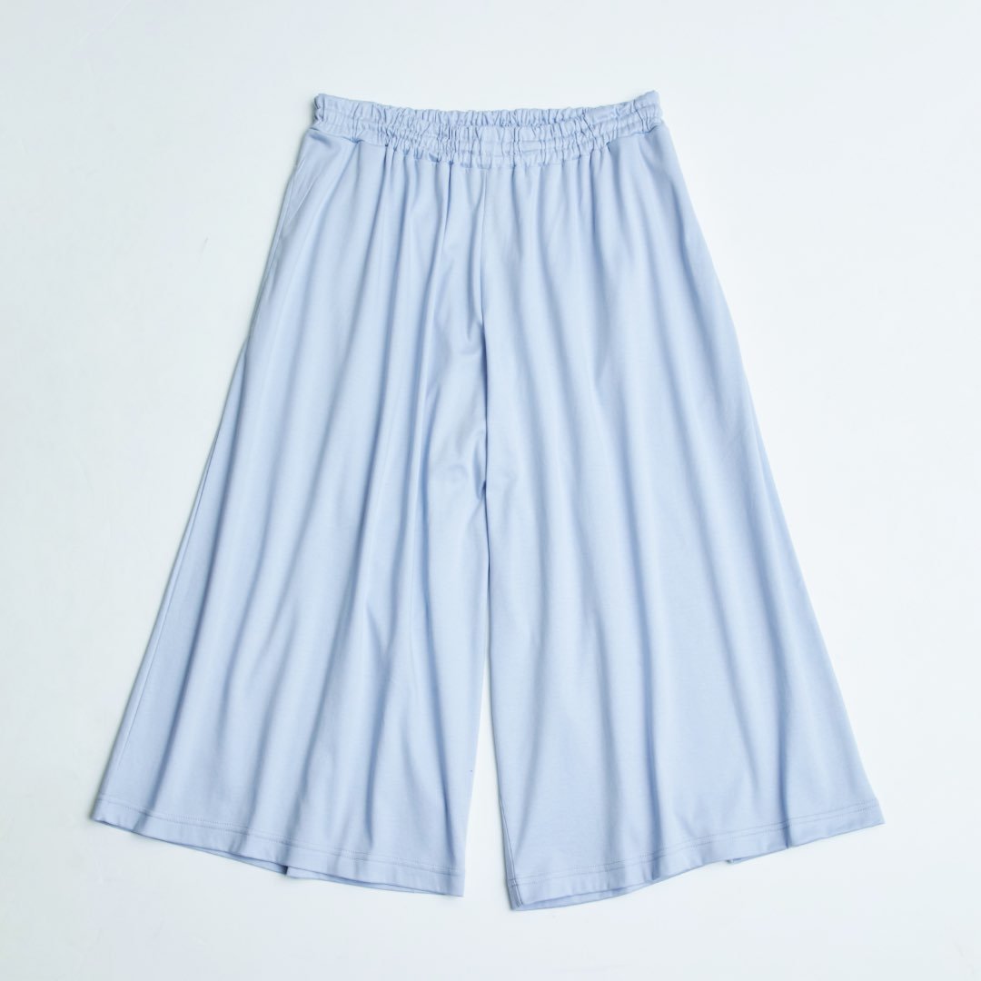 【10月上旬発送予定】【ボトムス】浴衣ルームウェア・セパレート - サックスブルー・勿忘草(わすれなぐさ)- - Nanafu|YUKATA Roomwear