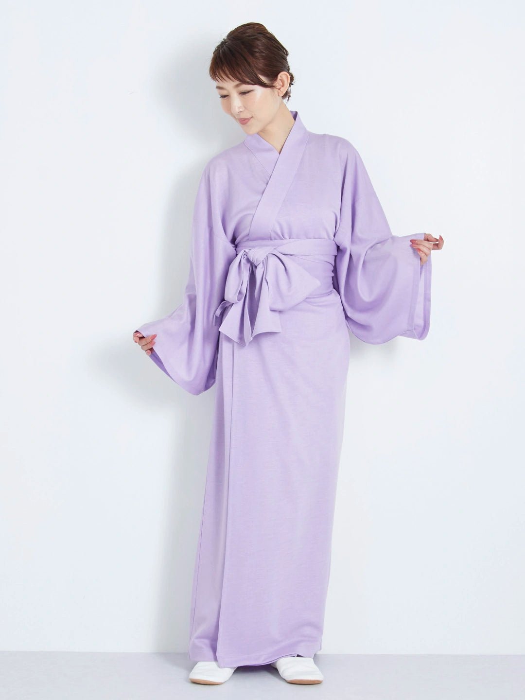 【3月下旬 発送予定】浴衣ルームウェア・プレミアム- 藤 - Yukata Roomwear Premium-Wisteria- - Nanafu|YUKATA Roomwear