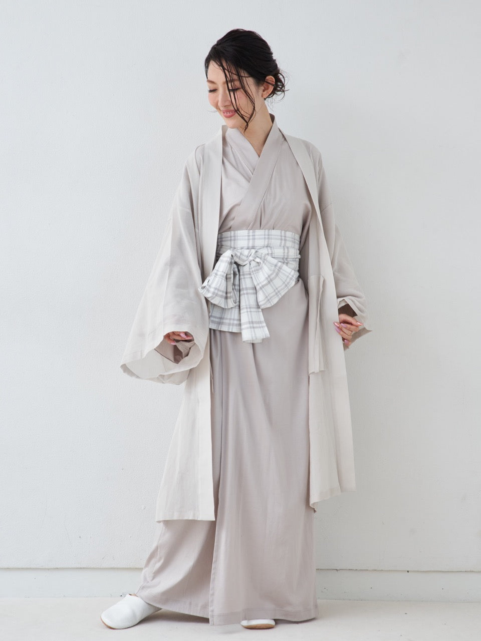 HAORI Long Cotton (White)