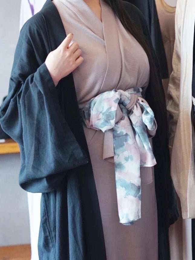 飾り帯 -グリーン- Kazari Obi -Grey- - Nanafu|YUKATA Roomwear