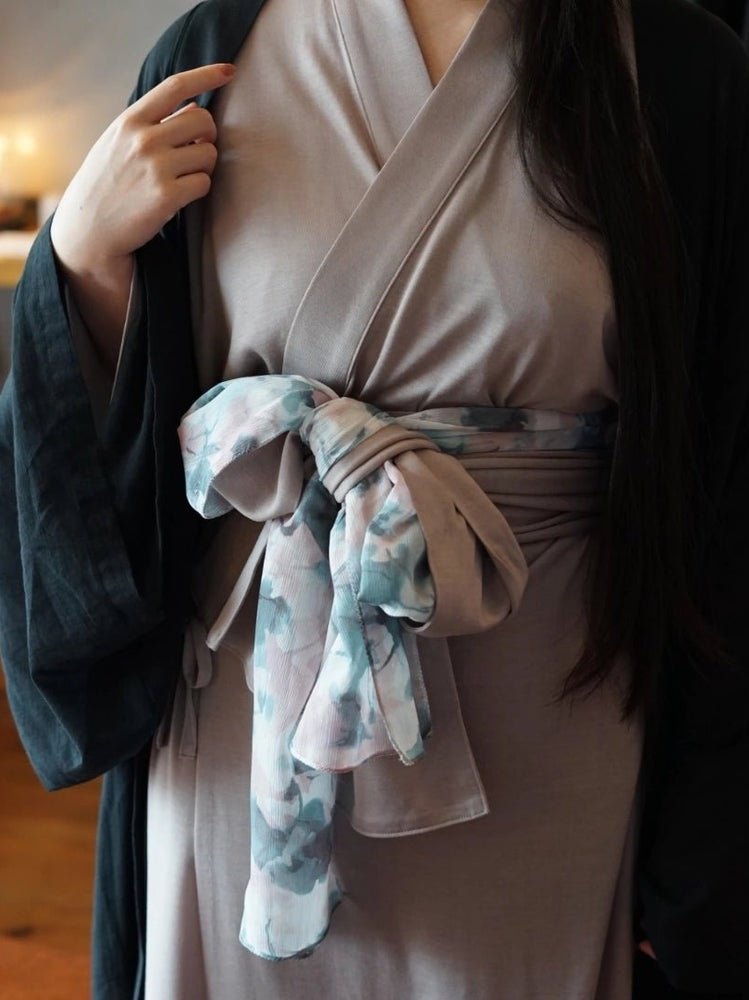 飾り帯 -グリーン- Kazari Obi -Grey- - Nanafu|YUKATA Roomwear