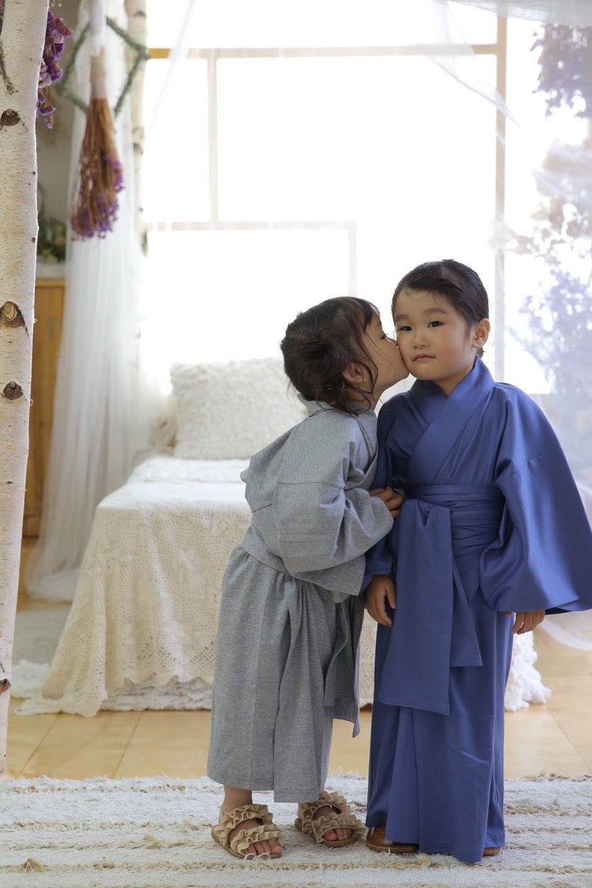 浴衣ルームウェア・キッズ- Yukata Roomwear Kids- - Nanafu|YUKATA Roomwear
