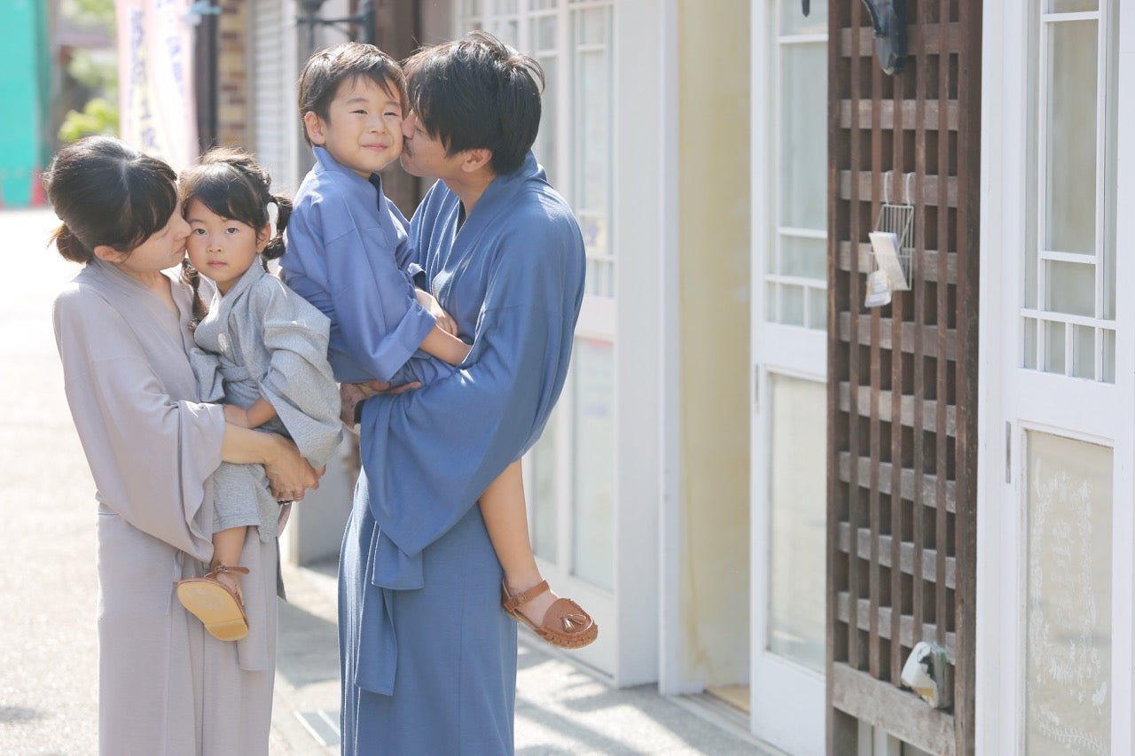 浴衣ルームウェア・キッズ- Yukata Roomwear Kids- - Nanafu|YUKATA Roomwear