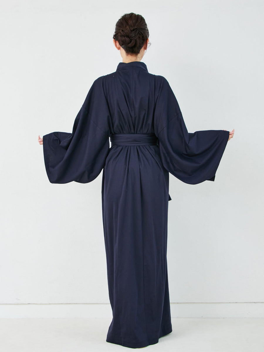 YUKATA Natural (Navy) Women – Nanafu｜YUKATA