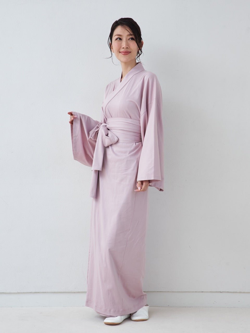 浴衣ルームウェア・ナチュラル -ネイビー- Yukata Roomwear-Navy- - Nanafu|YUKATA Roomwear