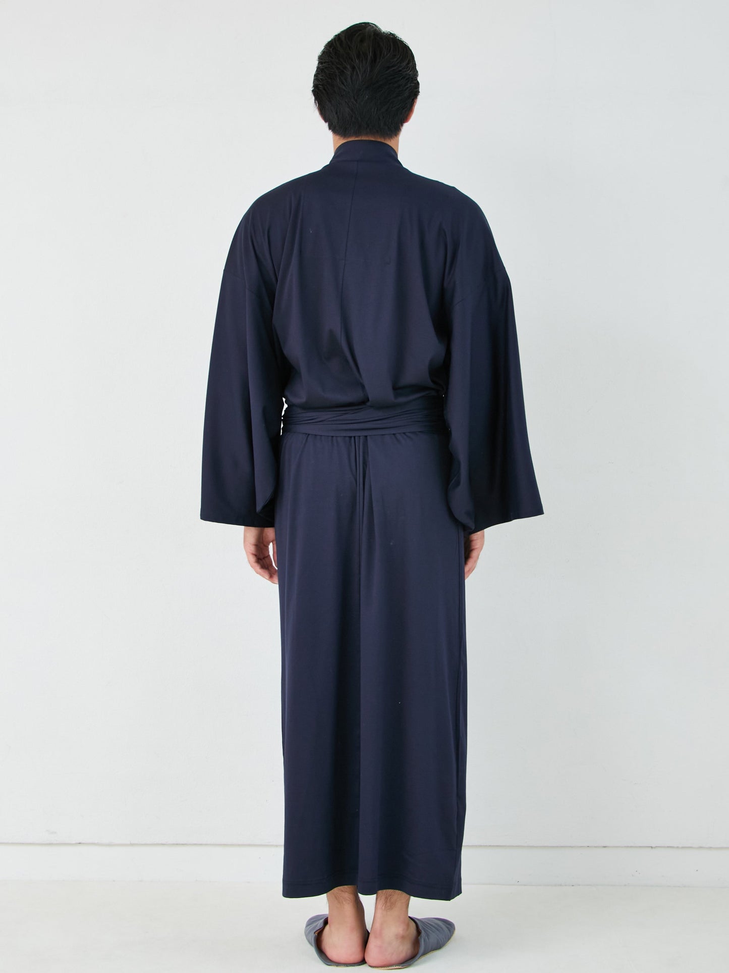 浴衣ルームウェア・ナチュラル -ネイビー- Yukata Roomwear-Navy- - Nanafu|YUKATA Roomwear