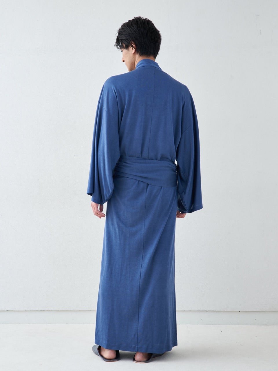 浴衣ルームウェア・プレミアム-ブルー- Yukata Roomwear Premium-Blue - Nanafu|YUKATA Roomwear