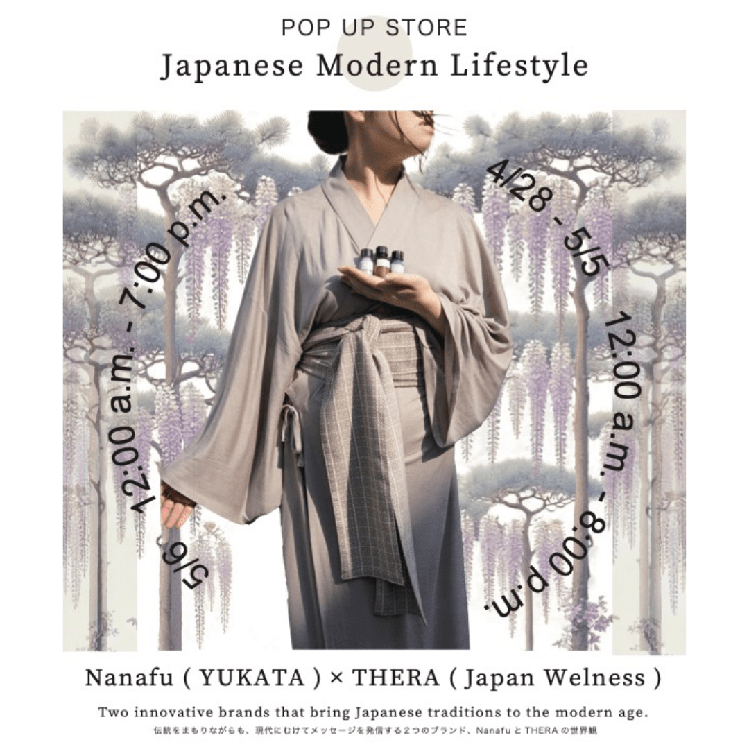 【4/28(月)-5/6(火)@渋谷】合同ポップアップストアのお知らせ - Nanafu｜YUKATA
