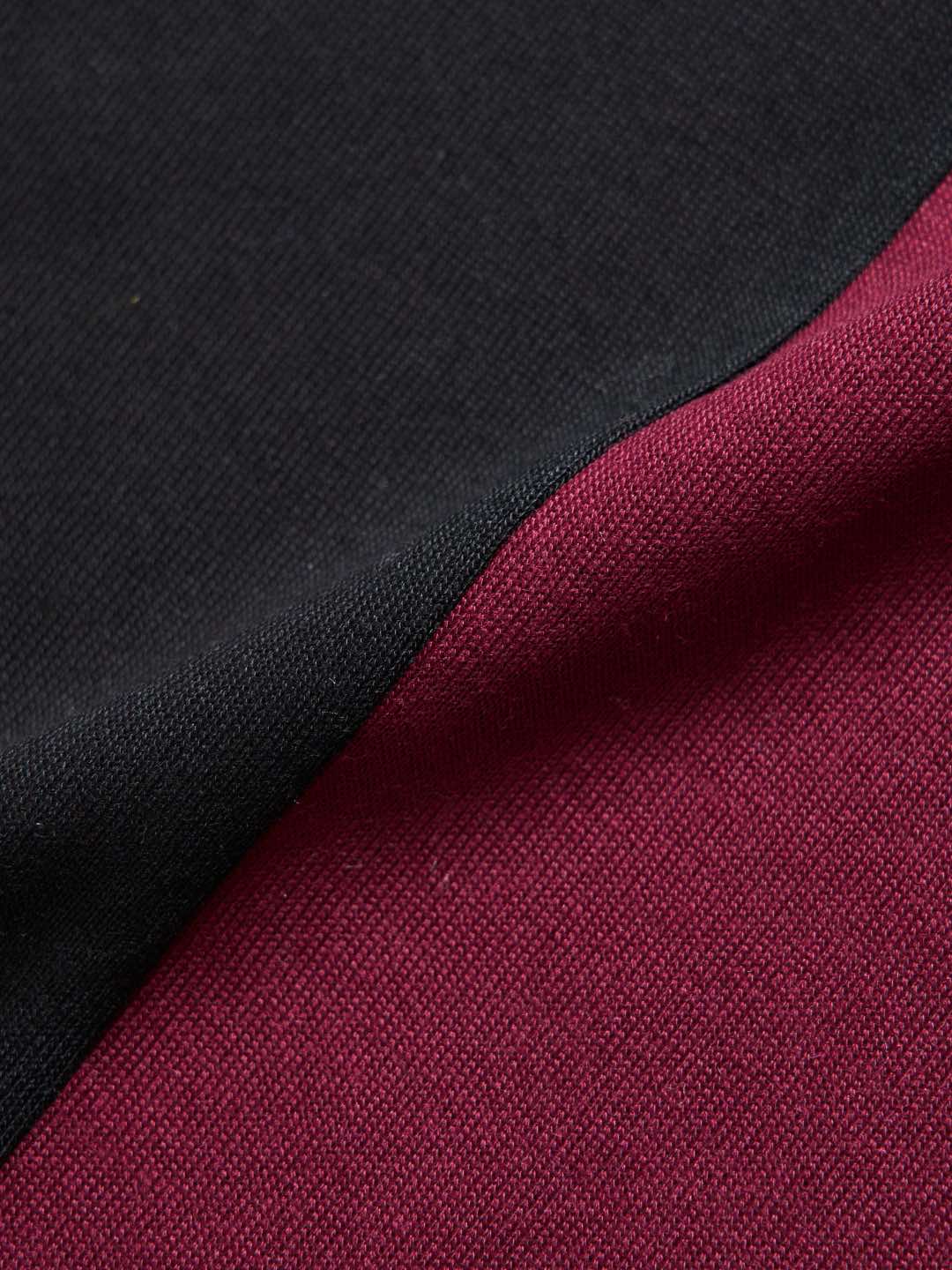 【(10/1~start)受注販売】YUKATA Premium Bicolor (Burgundy × Black) Women