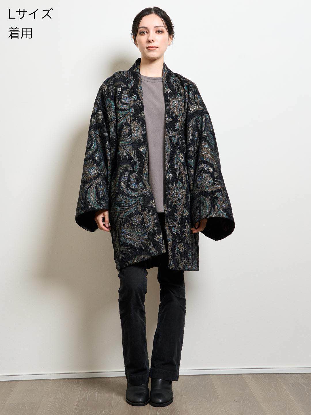 HAORI GOBELIN -ゴブラン-  (Black)