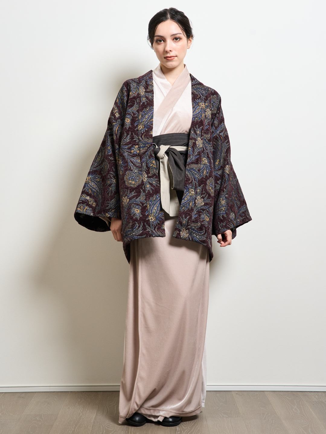 (10/1~start)YUKATA・ロイヤルベロア（シャンパン） - Yukata Royal Velor-Champagne- Women