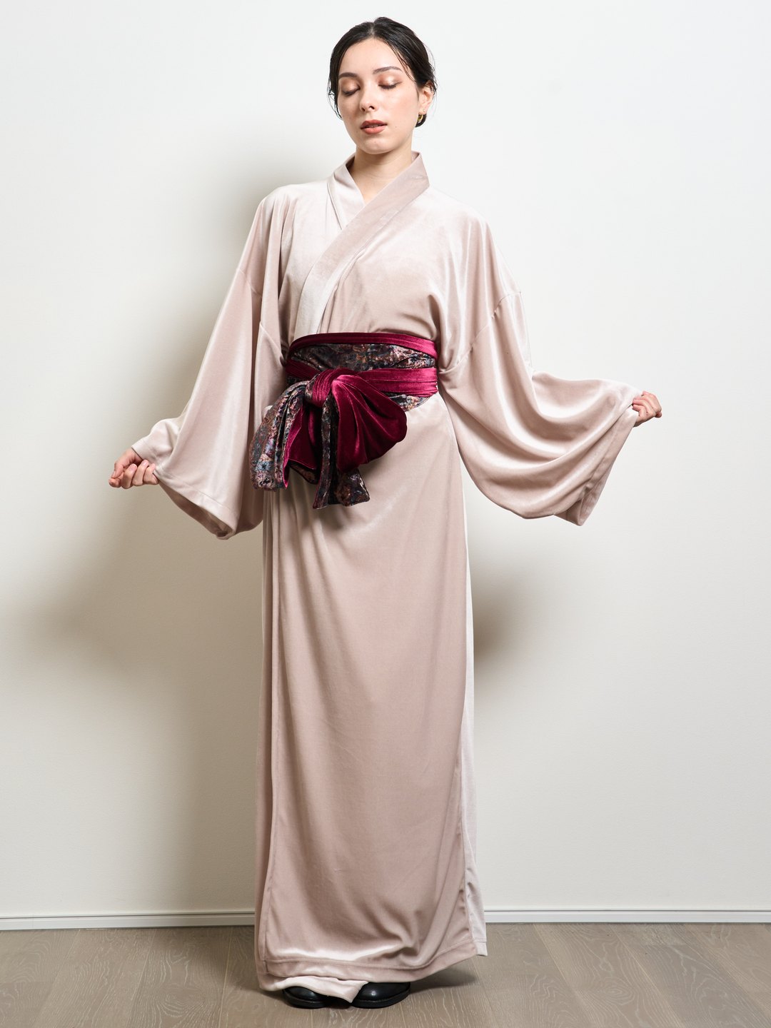 
                  
                    (10/1~start)YUKATA・ロイヤルベロア（シャンパン） - Yukata Royal Velor-Champagne- Women
                  
                
