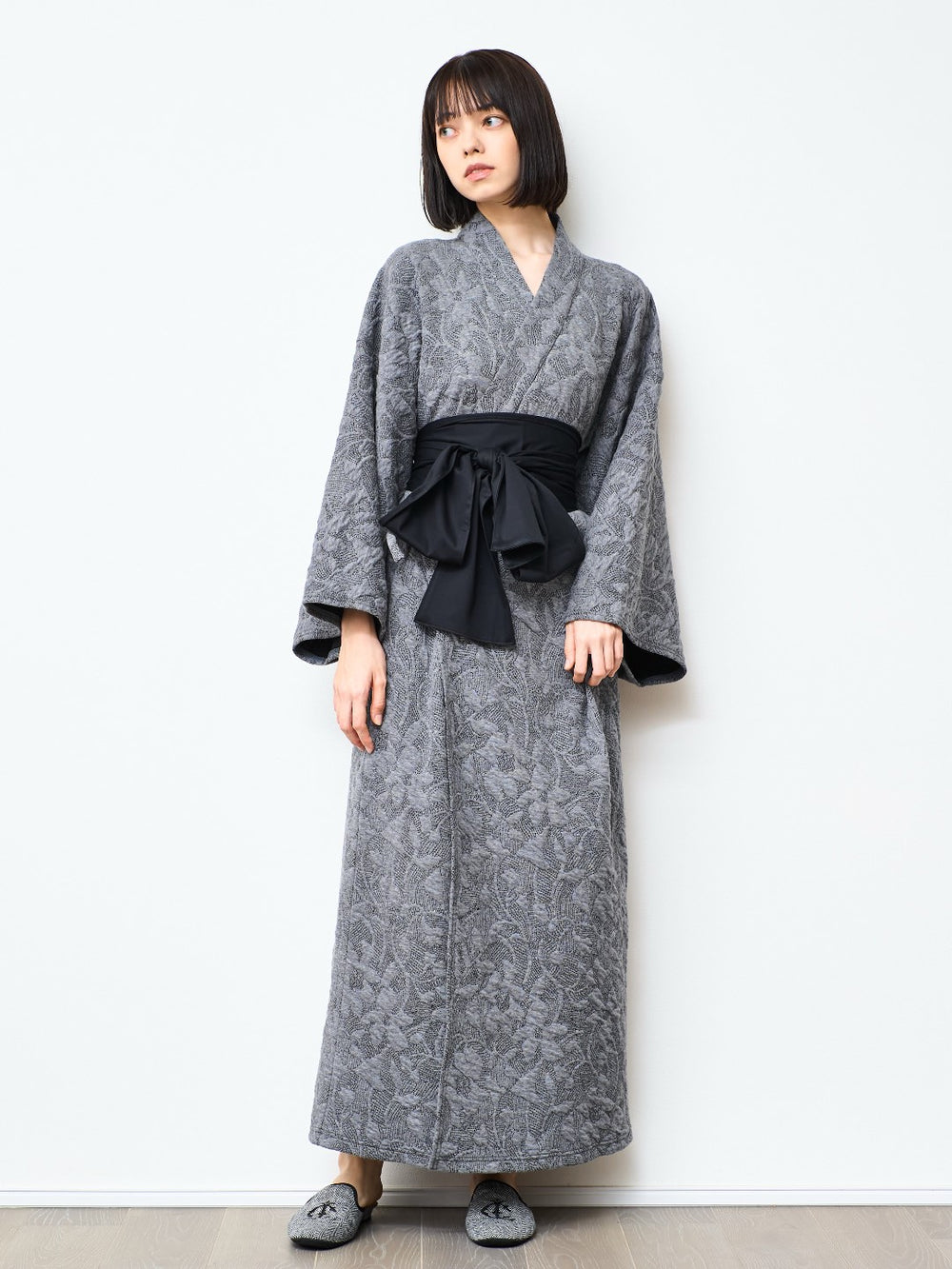 YUKATA 刺子ジャガード (GLEY) WOMAN