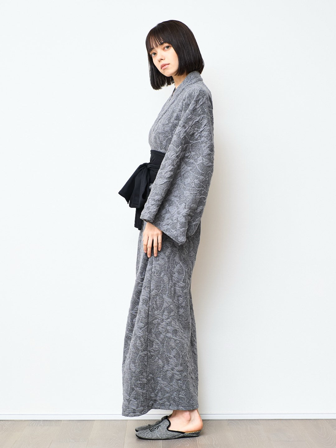 YUKATA 刺子ジャガード (GLEY) WOMAN