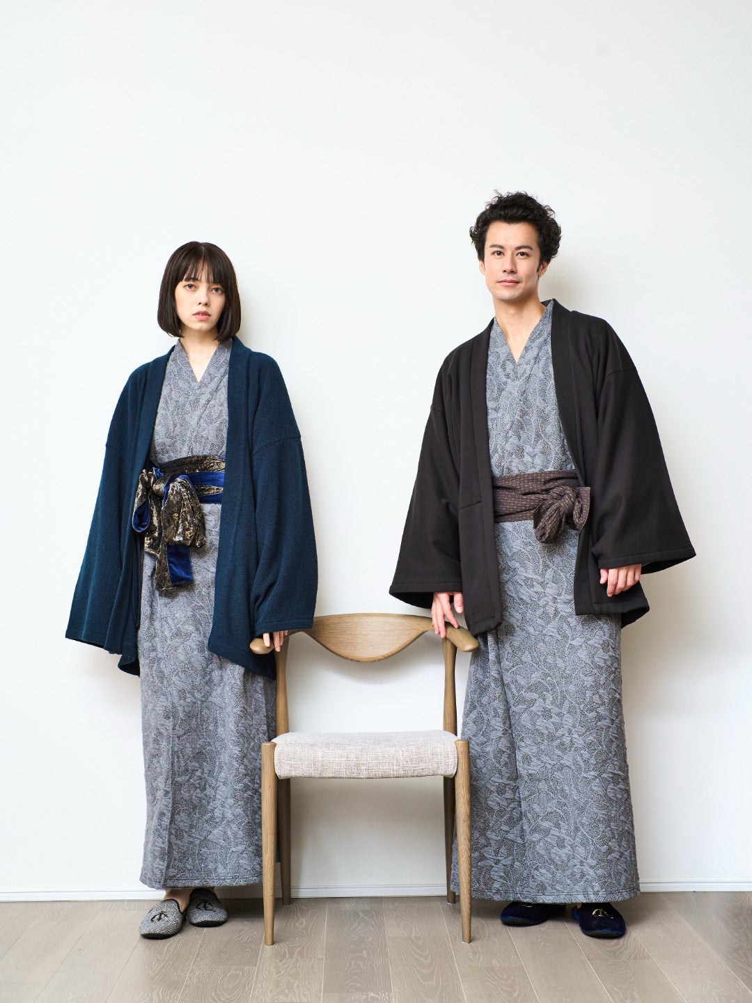 
                  
                    YUKATA 刺子ジャガード (GLEY) WOMAN
                  
                