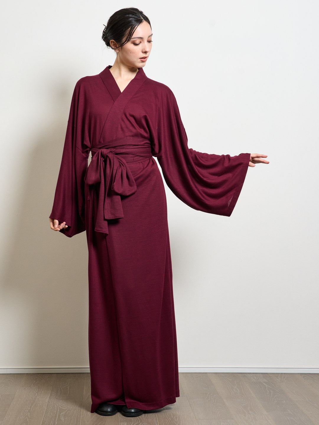 (10/1~start)YUKATA Premium (Burgundy)Women