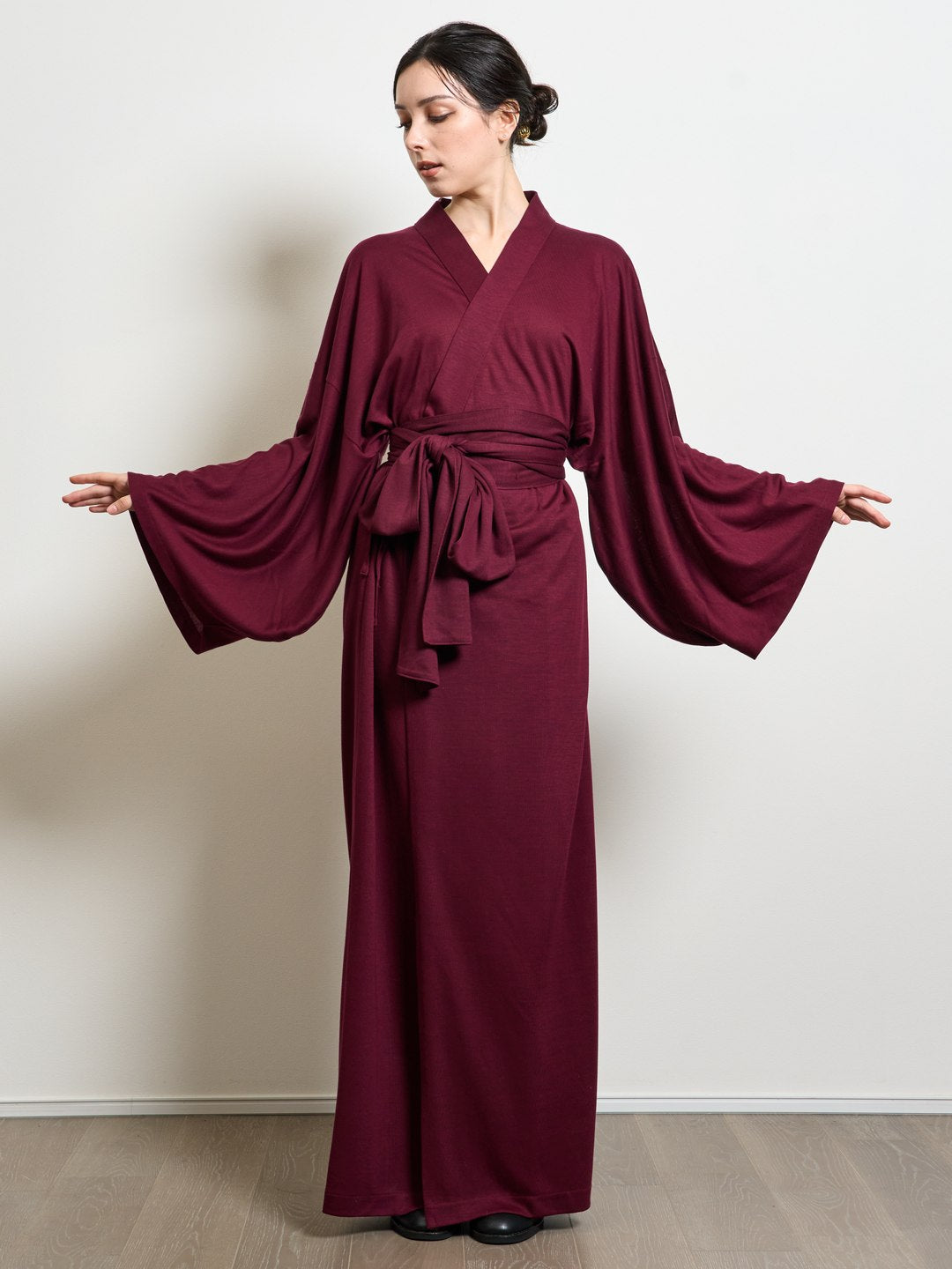 (10/1~start)YUKATA Premium (Burgundy)Women