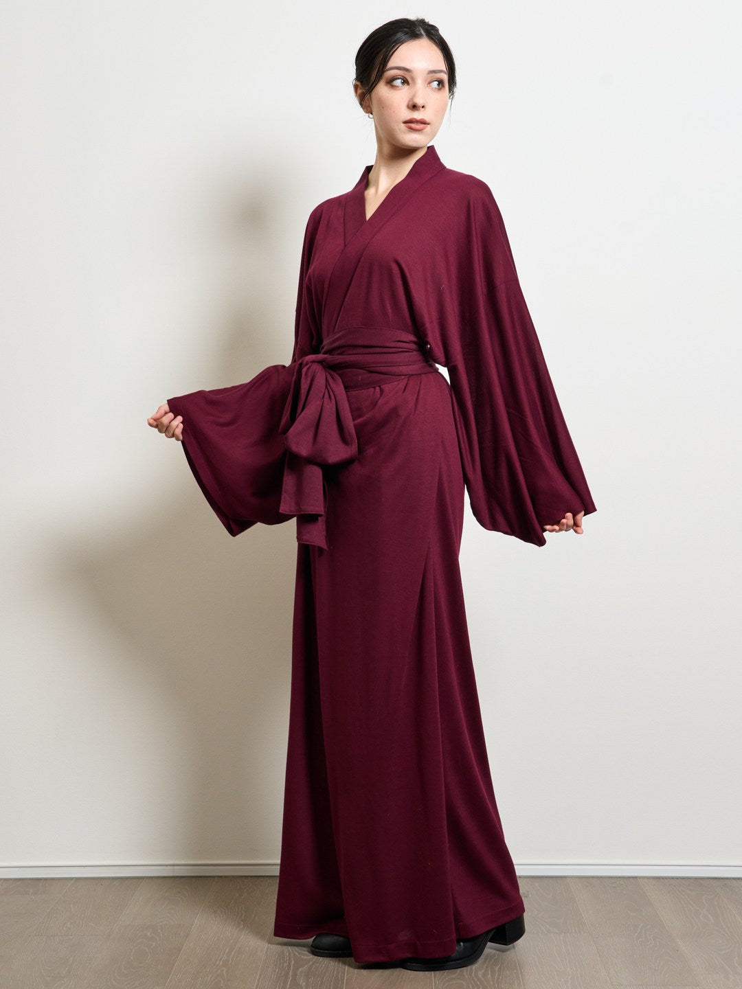 (10/1~start)YUKATA Premium (Burgundy)Women