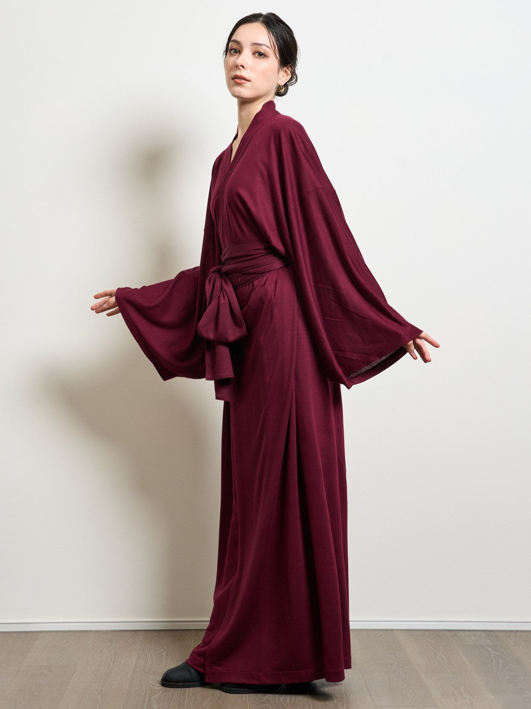 (10/1~start)YUKATA Premium (Burgundy)Women
