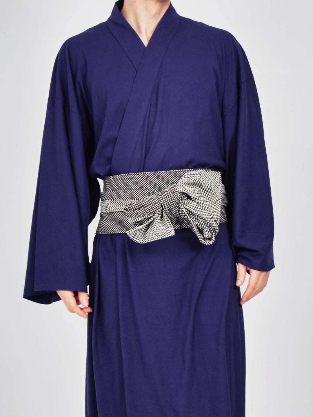 OBI Reversible（ 白黒 / 小紋ジャガード ）