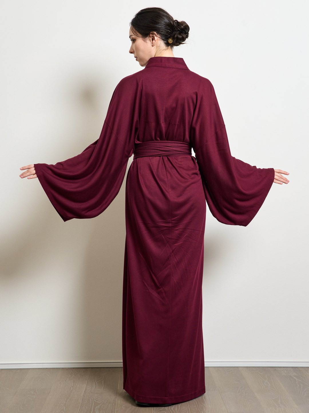 (10/1~start)YUKATA Premium (Burgundy)Women