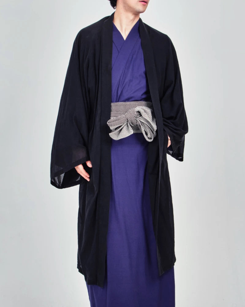 OBI Reversible（ 白黒 / 小紋ジャガード ）