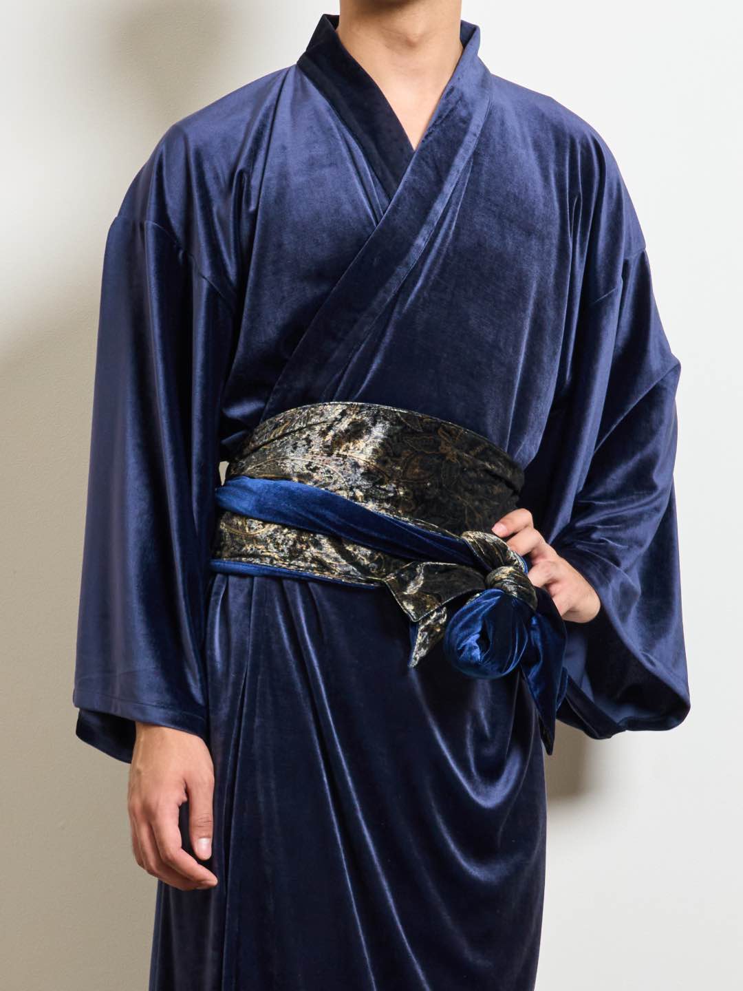 (10/1~start)OBI Reversible (Velor Navy /ベロア ネイビー )