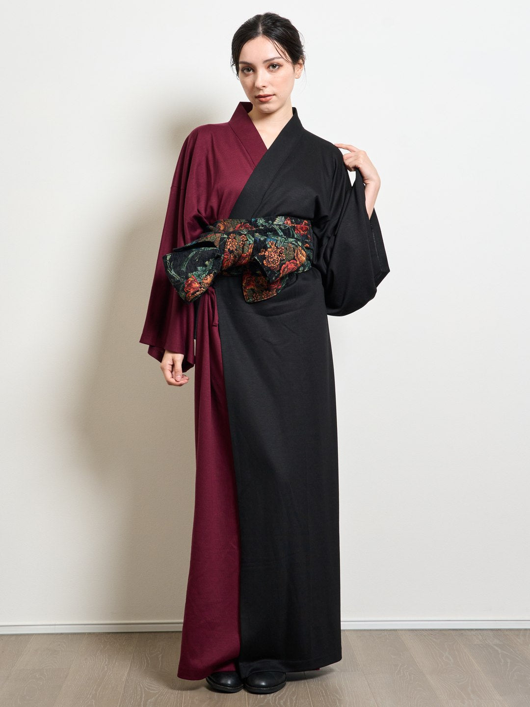 
                  
                    【(10/1~start)受注販売】YUKATA Premium Bicolor (Burgundy × Black) Women
                  
                