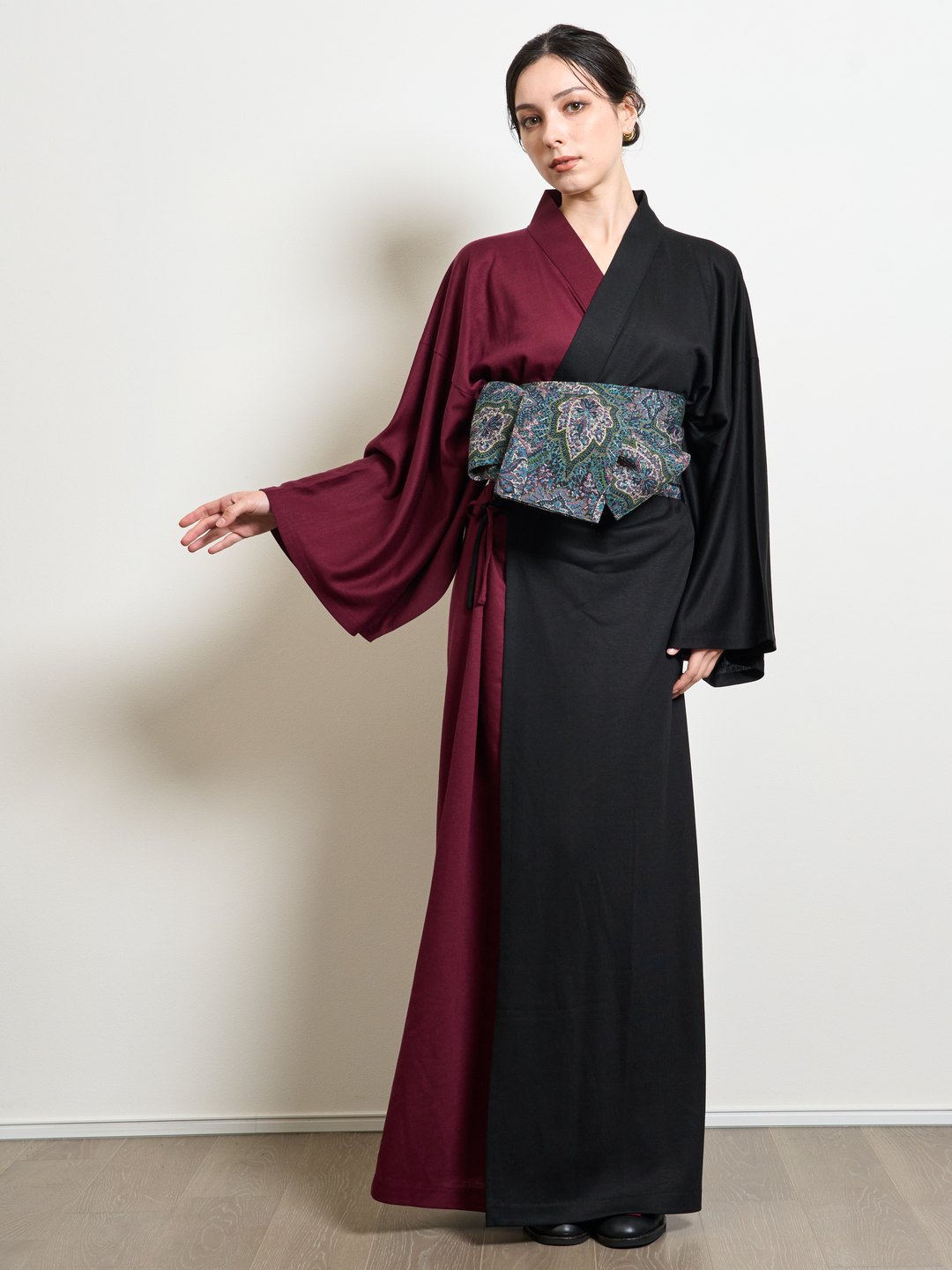 
                  
                    【(10/1~start)受注販売】YUKATA Premium Bicolor (Burgundy × Black) Women
                  
                