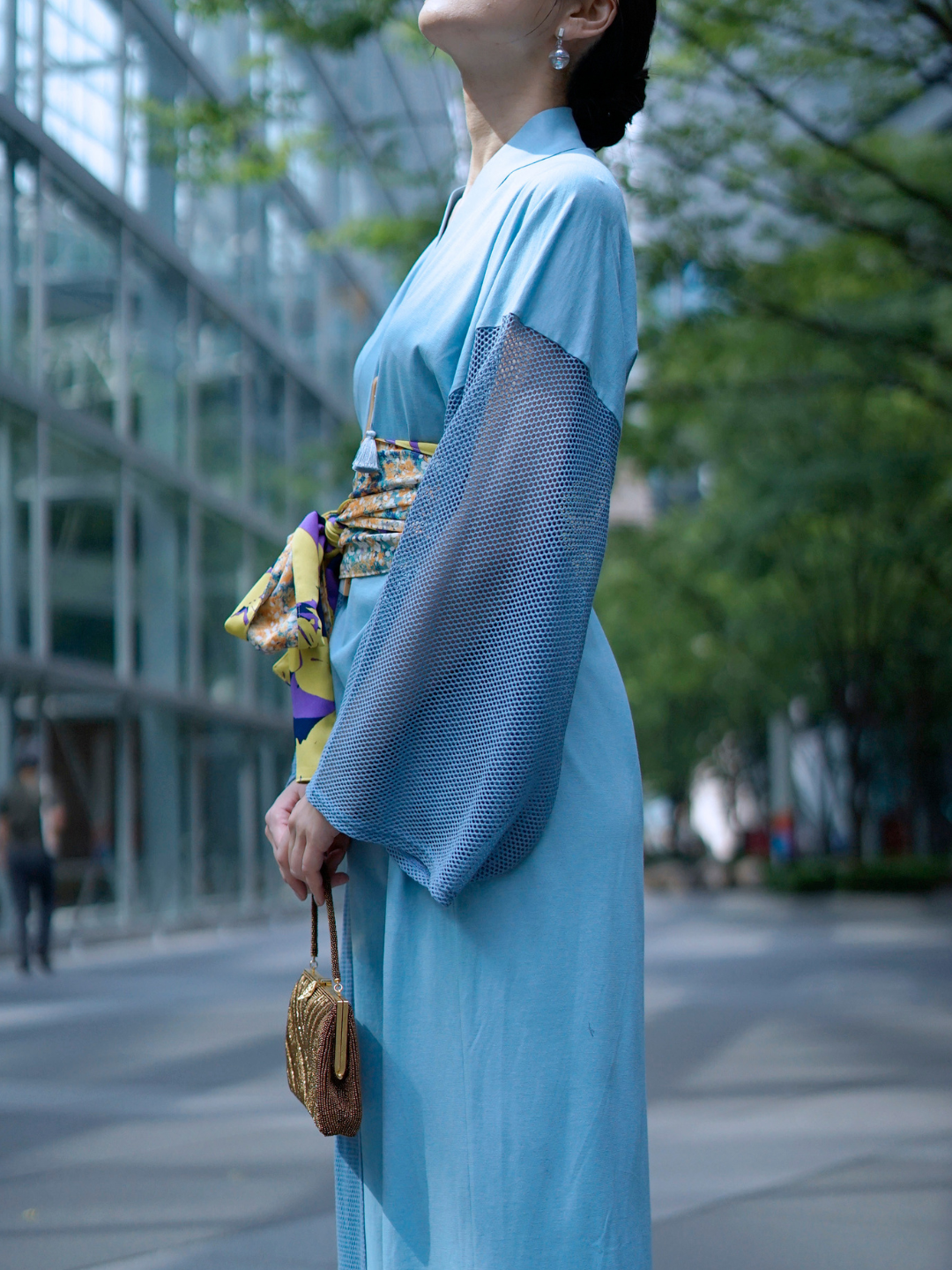 
                  
                    YUKATA 涼 Mesh Blue
                  
                