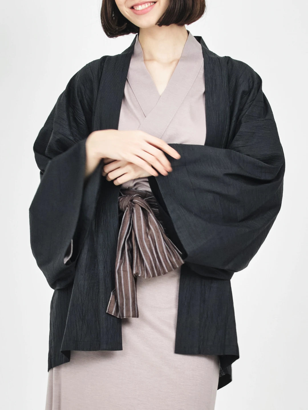 HAORI Linen (Black)