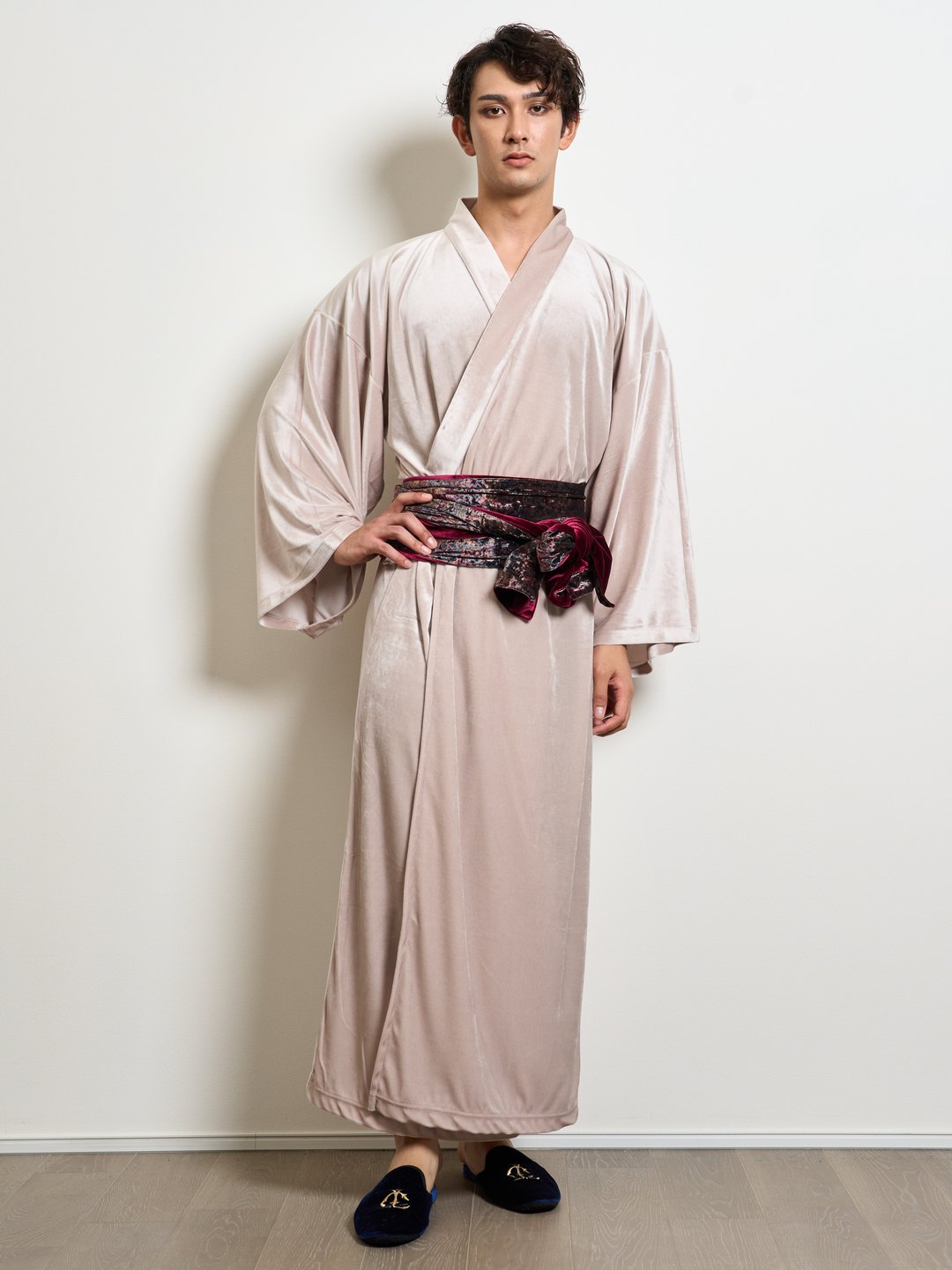
                  
                    (10/1~start)YUKATA・ロイヤルベロア（シャンパン） - Yukata Royal Velor-Champagne- Men
                  
                
