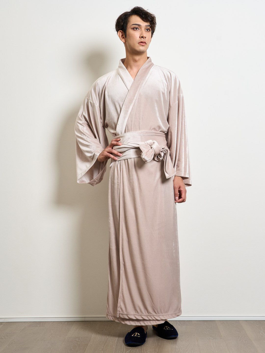 (10/1~start)YUKATA・ロイヤルベロア（シャンパン） - Yukata Royal Velor-Champagne- Men