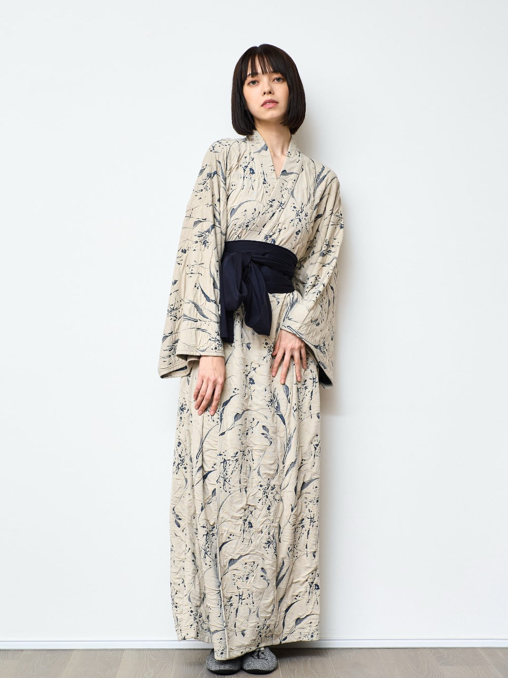 【予約販売：11月下旬発送】YUKATA ダブルジャガード(Botanical/ボタニカル ) WOMAN