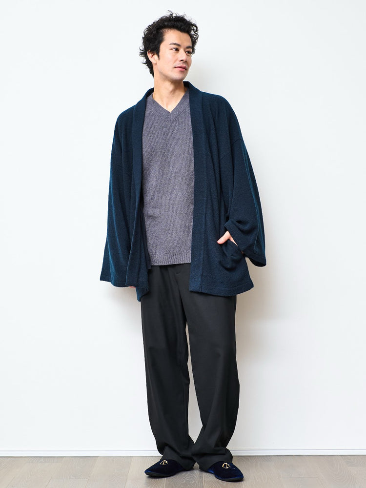 
                  
                    【11月中旬以降発送】HAORI カーディガン Wool (Deep Blue)
                  
                