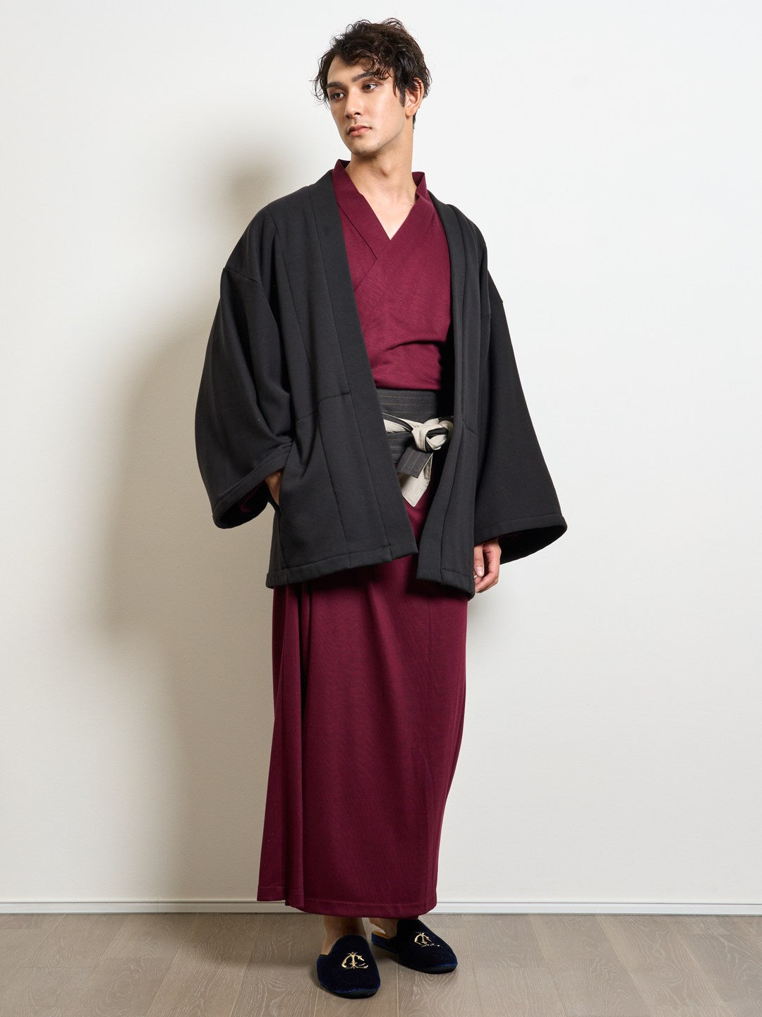 (10/1~start)YUKATA Premium (Burgundy) Men
